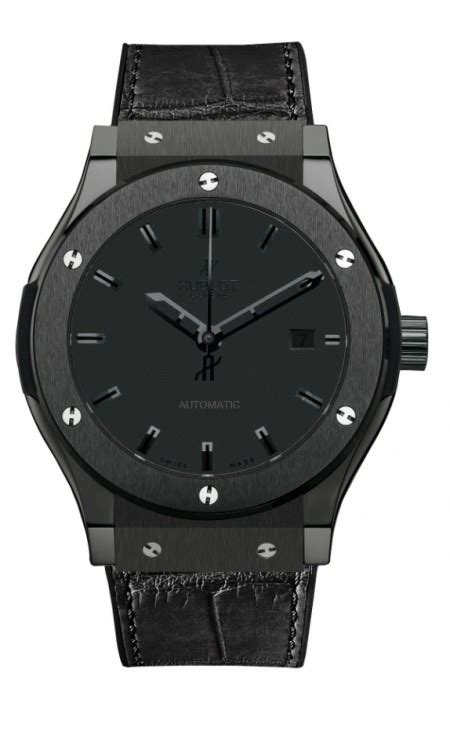 hublot classic fusion all black chronograph|Hublot classic fusion price.